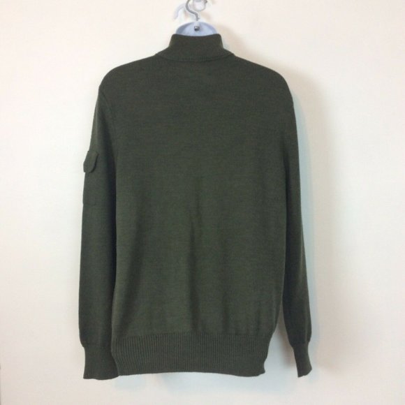 Banana Republic Green Military Style Sweater - Picture 6 of 10